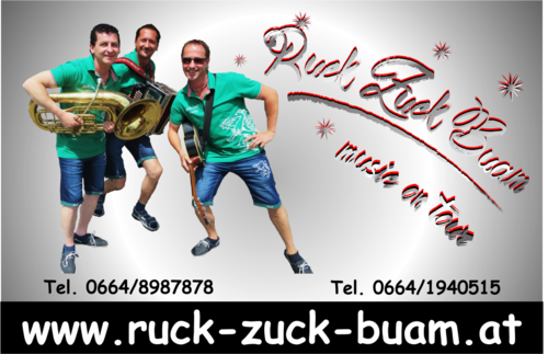 Ruck Zuck Buam im Trio