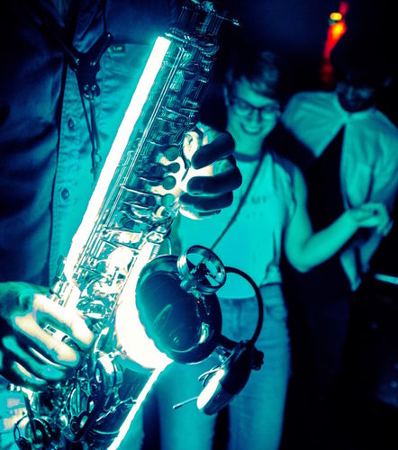 LED Saxophon Party
